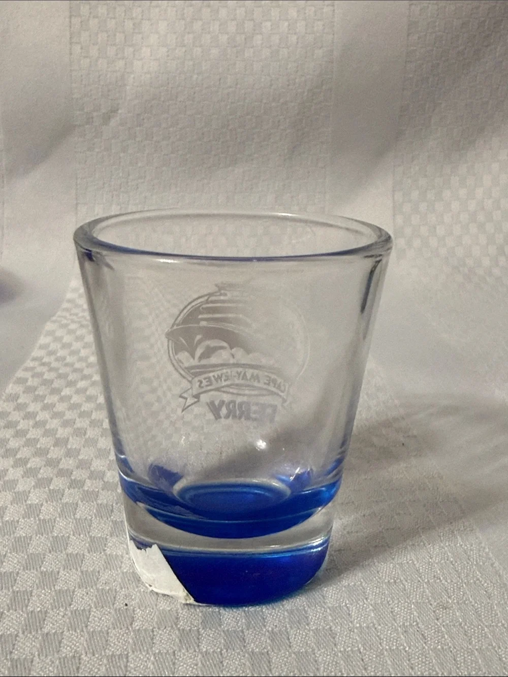 Lot of 6 - Assorted Blue and White Shot Glass Set